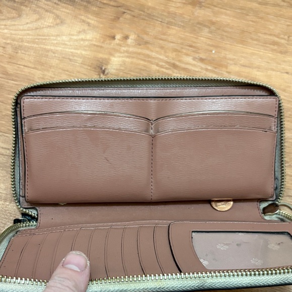 Kate Spade Two-Tone Zip Wallet - Picture 7 of 11